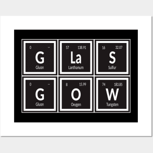 Glasgow City | Periodic Table of Elements Posters and Art